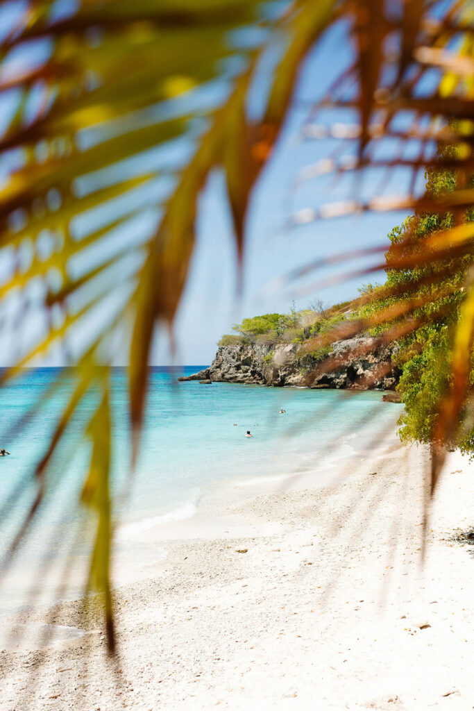 Blauw Water Witte Stranden Curacao