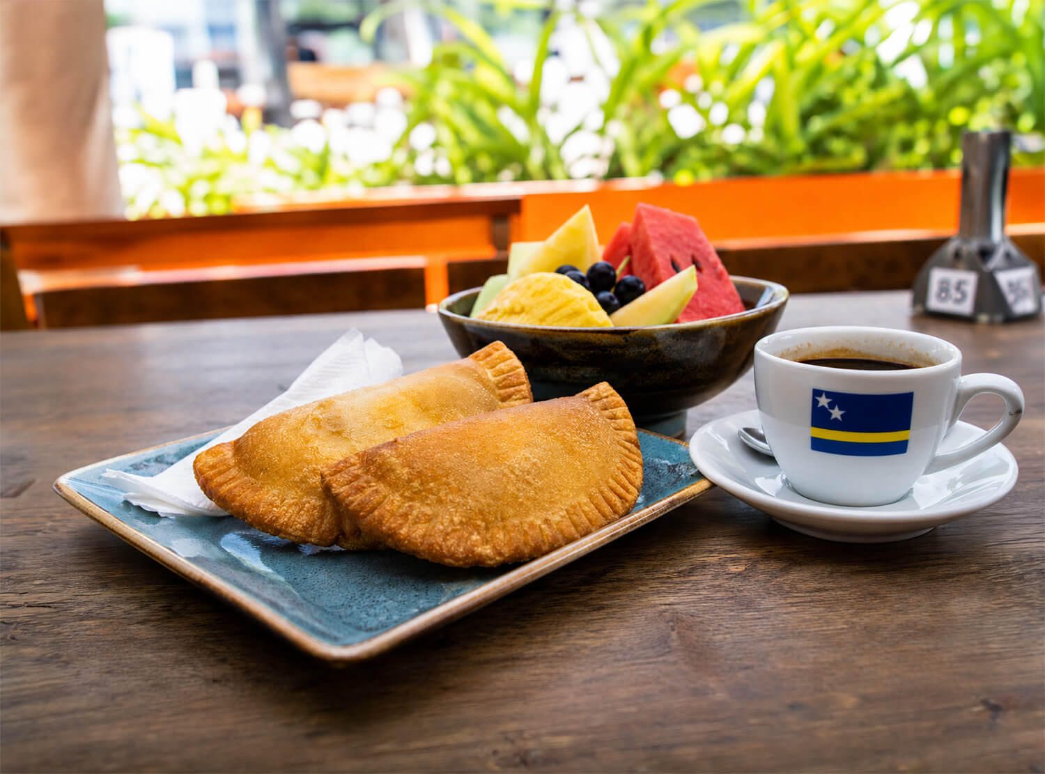 Pastechi Typische Ontbijt Curacao