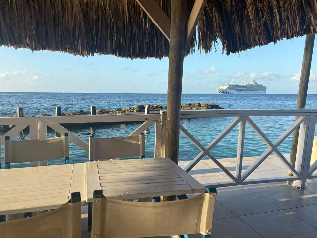 Restaurant Curacao Uitzicht Zee Willemstad