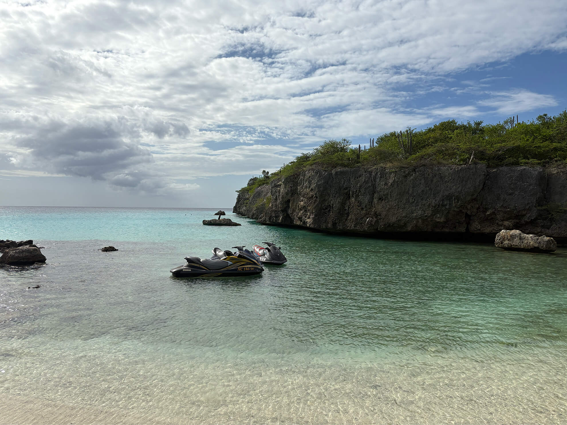 Mambo Beach op Curaçao