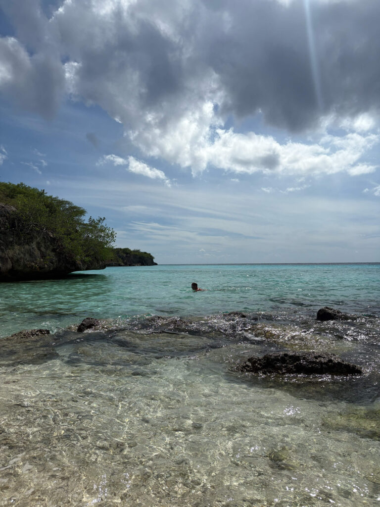 Zwemmen Zee Curacao